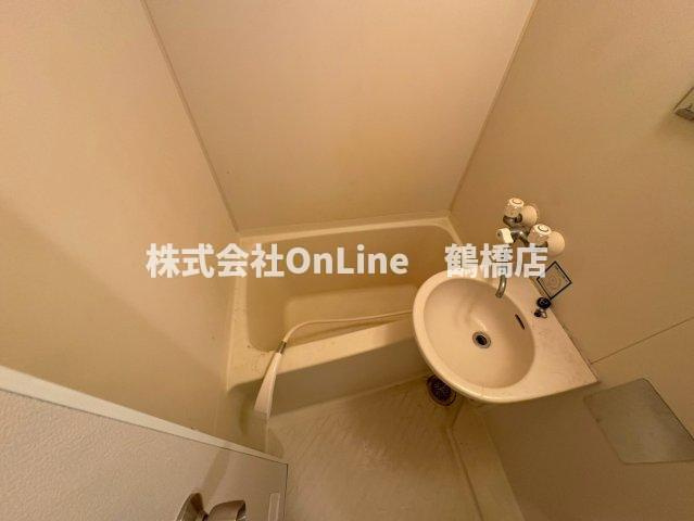 エフアール城東中央の洗面所