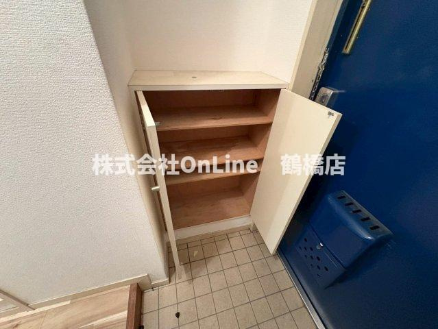 エフアール城東中央の収納