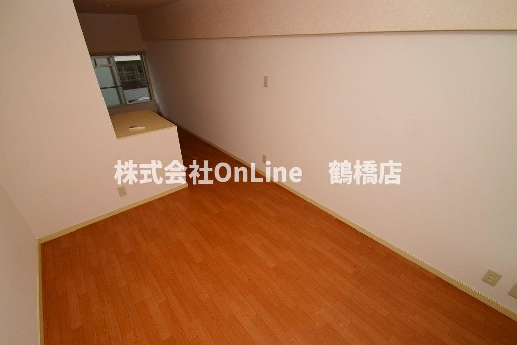 エフアール城東中央の寝室