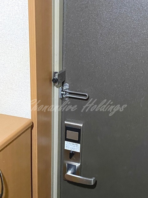 茅ヶ崎市小和田２丁目のアパートのセキュリティ