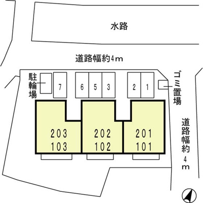 【区画図】 | アメニティーコート