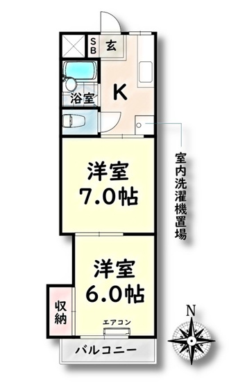 【間取り】 | 見晴マンション【名古屋市賃貸・都市ガス】