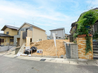 【前面道路含む現地写真】 | 宇治市宇治野神2期　売土地　建築条件無し