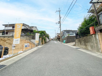 【前面道路含む現地写真】 | 宇治市宇治野神2期　売土地　建築条件無し