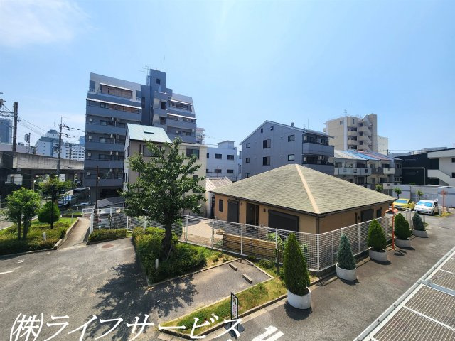 【展望】 | ユニハイム十三野中 | バルコニーからの眺望