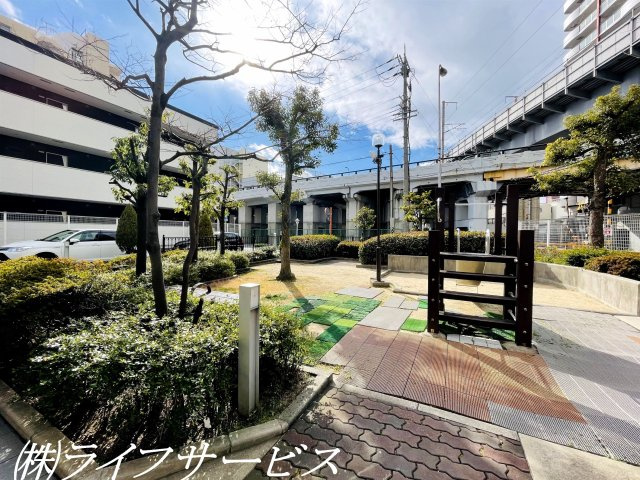 【その他共用部分】 | ユニハイム十三野中 | 敷地内広場