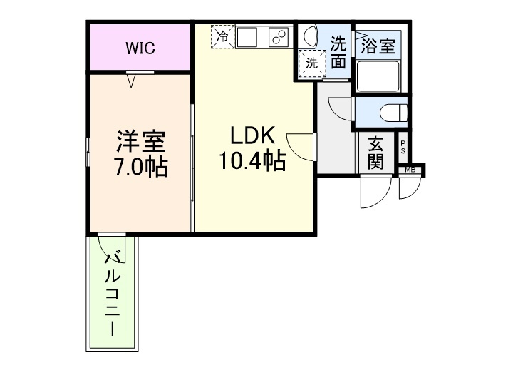 ST スクエア 徳庵の間取り