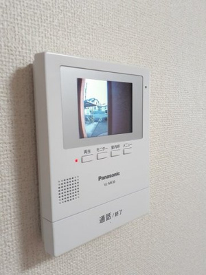 【セキュリティ】 | サニーヒルズⅡ | モニター付きインターホンです