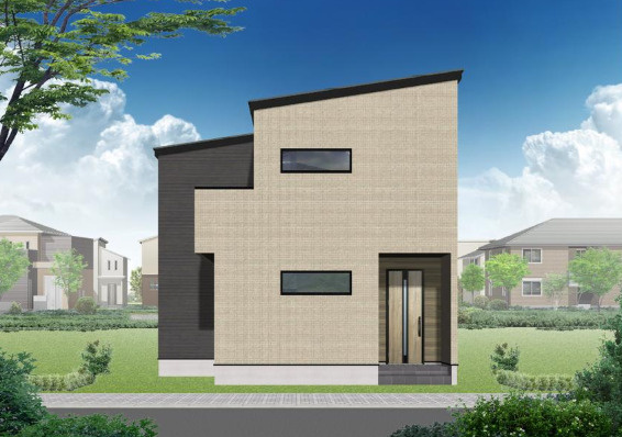 【外観パース】 | 加古川市第１平岡町高畑（全３）　1号棟