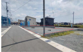 【前面道路含む現地写真】 | 加古川市第１平岡町高畑（全３）　1号棟