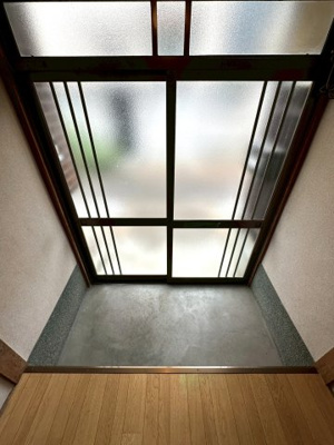 【玄関】 | 西賀茂大栗町貸家