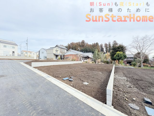 【サンスターホーム】青梅市師岡町2丁目　建築条件無し売地8号区の外観