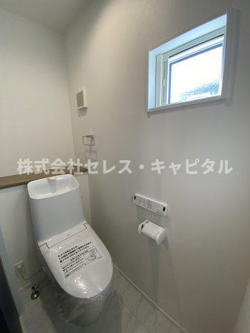 浦安市富士見２丁目　新築戸建て　全２棟のトイレ|トイレです