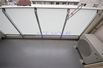 【バルコニー】 | アイボリーポワント難波WEST