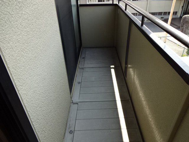 姫路市田寺１丁目のハイツのバルコニー