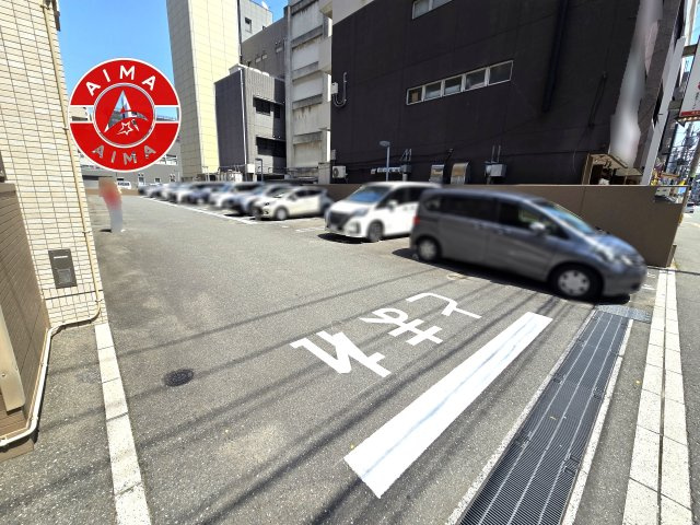 アルファライフ博多1002の駐車場|来客用の駐車場です。