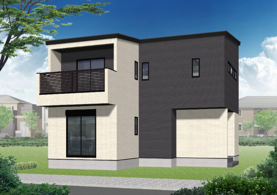 【外観パース】 | 加古川市第１平岡町高畑（全３）　3号棟