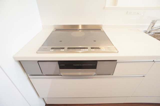 パームツリーのキッチン