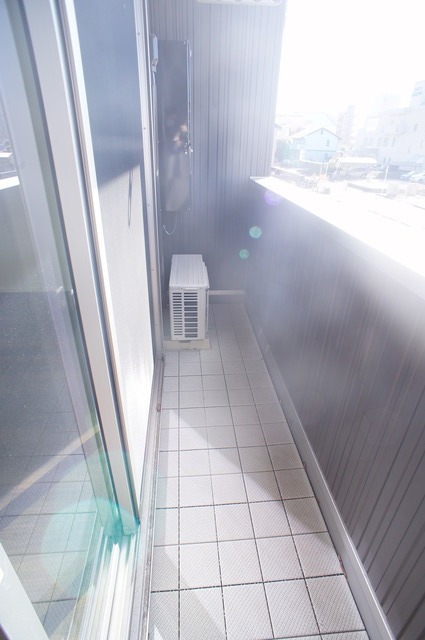 パームツリーのバルコニー