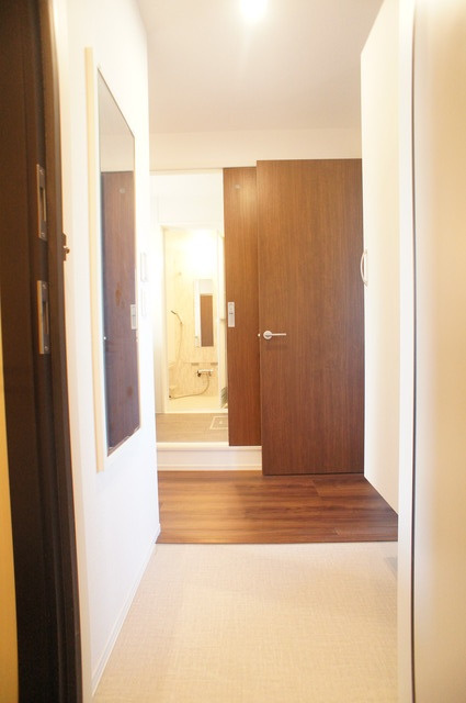 パームツリーの玄関