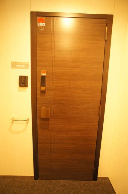 パームツリーの玄関