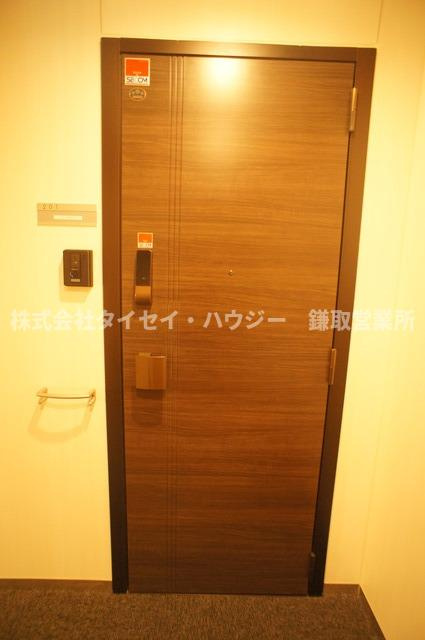 パームツリーの玄関