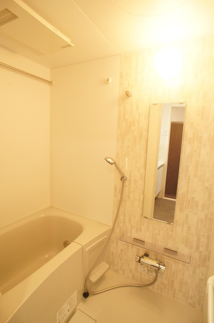 パームツリーの浴室