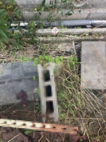大津市雄琴五丁目中古倉庫のその他|土地中央西境界部分