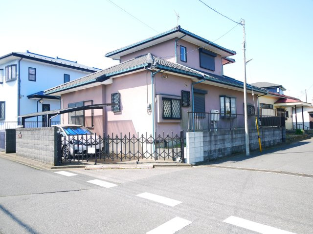 大網白里市南飯塚  中古戸建の外観|平成8年1月築 都市ガス上下水 駐車2台可  フードプラザハヤシ徒歩約8分 閑静な分譲地