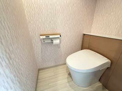 【トイレ】 | サンステージ衣笠Ａ棟2階 | 手洗い付きで清潔です♪