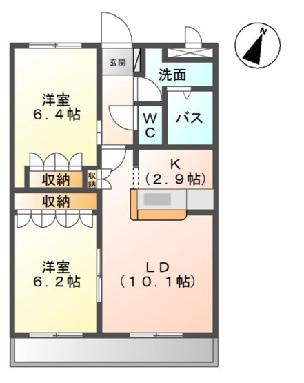 【間取り】 | ＶｉｅｎｔｏⅡ