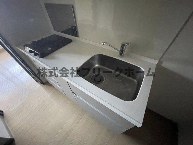 世田谷区代田５丁目のアパートのキッチン