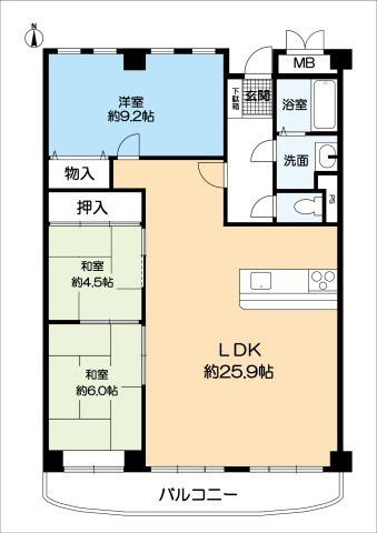 夙川グリーンタウン南棟