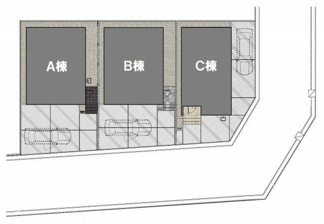 フォレスト本八幡　Ｂ棟の区画図