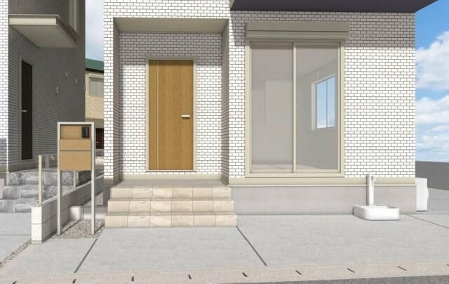 フォレスト本八幡　Ｃ棟のエントランス