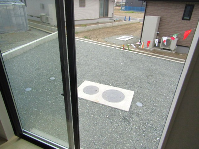 【庭】 | クレイドルガーデン甲斐市志田第2　3号棟 | お庭です