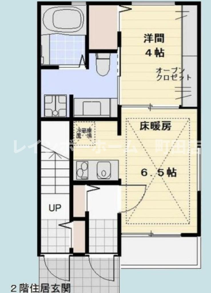 ゆいまーる※初期費用分割後払いサービス利用可能物件の間取り