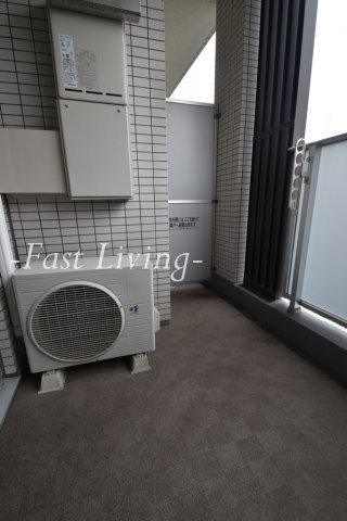 DUARES早稲田のバルコニー