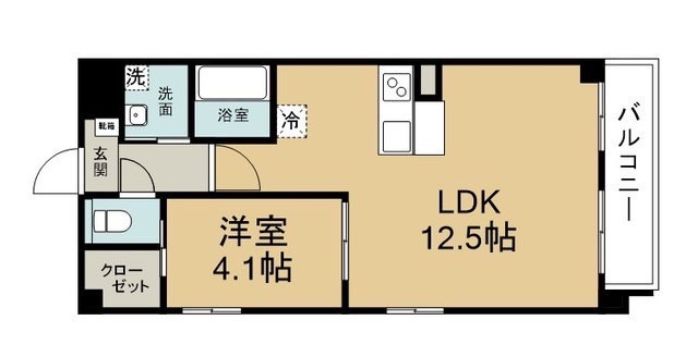 M'sの間取り