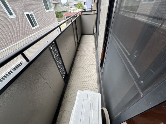 セジュール都倉のバルコニー