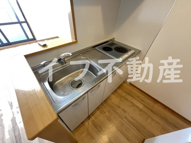 メゾンドゥ長瀬Ⅱのキッチン|きれいなキッチンです