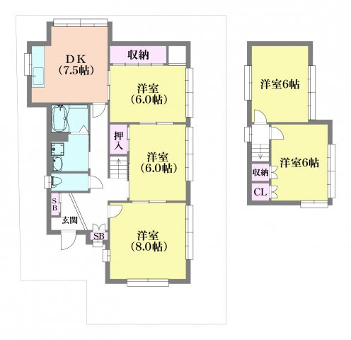 鈴蘭台南町2丁目貸家