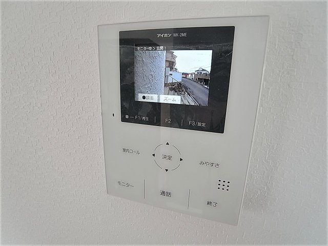 鈴蘭台東町３丁目貸家Ⅲのセキュリティ|TVモニターホン設置済、録画機能も付いてます