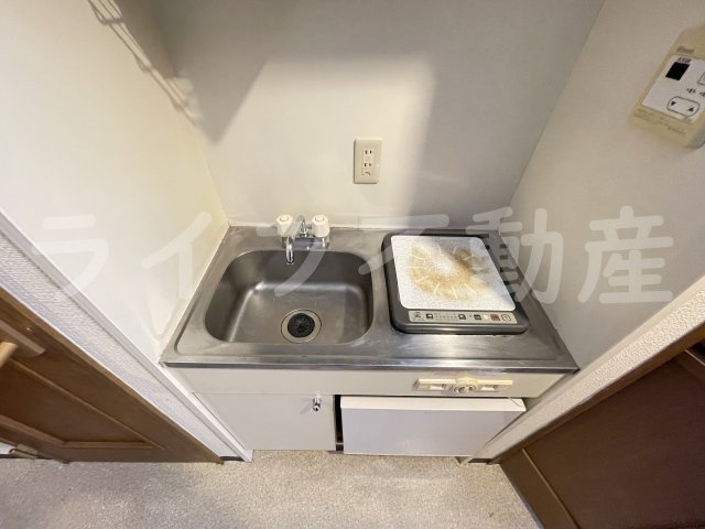 ビラ菱屋西のキッチン|使いやすいキッチンです