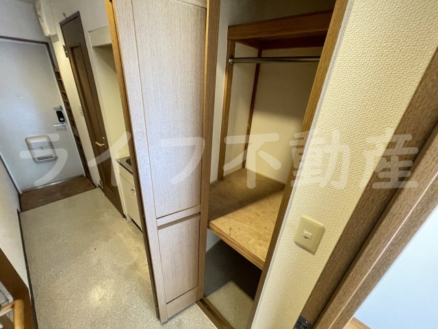 ビラ菱屋西の収納|大きなものも収納できそうです