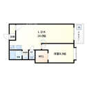 【間取り】 | 生野コーポ　間取り図
