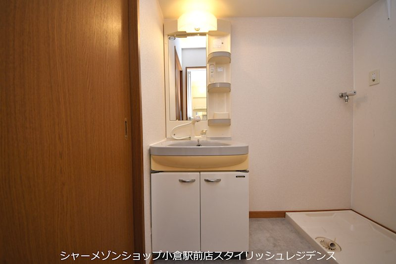 ベルガ北方の洗面所
