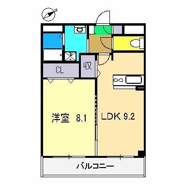 プラテリア．Ｎの間取り| 