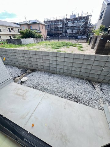 リアコート千里丘INORTHのバルコニー