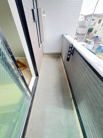 リアコート千里丘INORTHのバルコニー